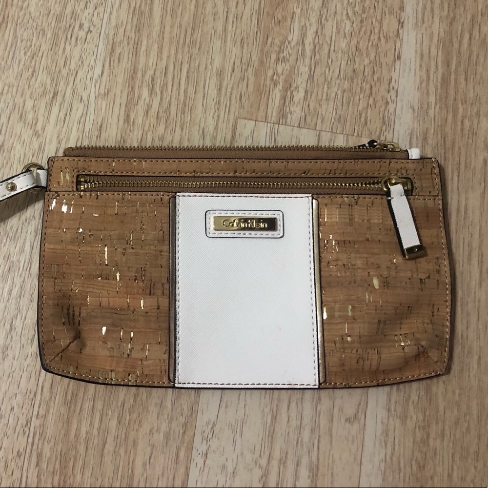 Calvin Klein wristlet . Used once.